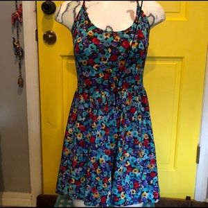 Floral American apparel dress